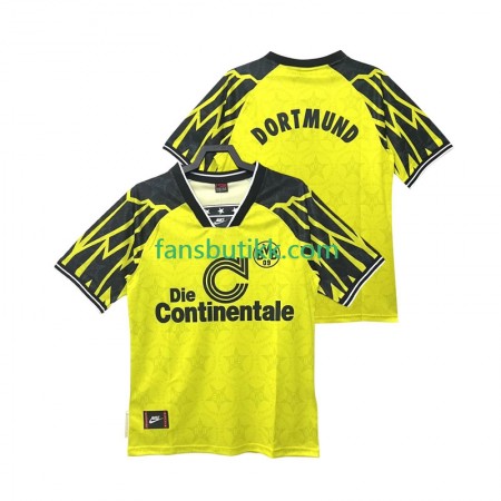 Fotballdrakt Borussia Dortmund 1995 Retro Hjemmetrøye 1994 Kortermet